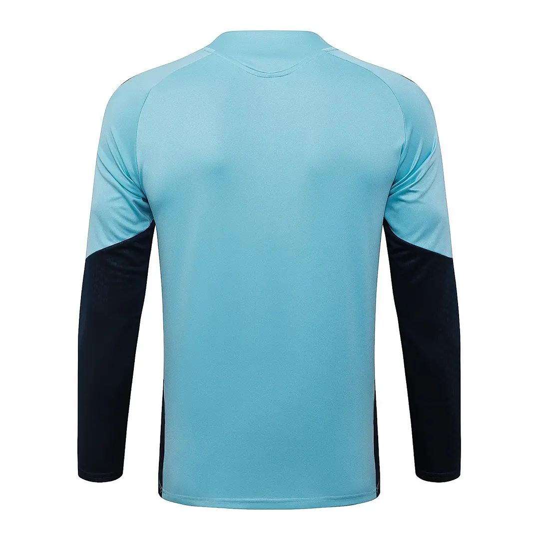 CONJUNTO DE TREINO ARGENTINA 26/27 - MEIO ZÍPER - Azul Celeste 4