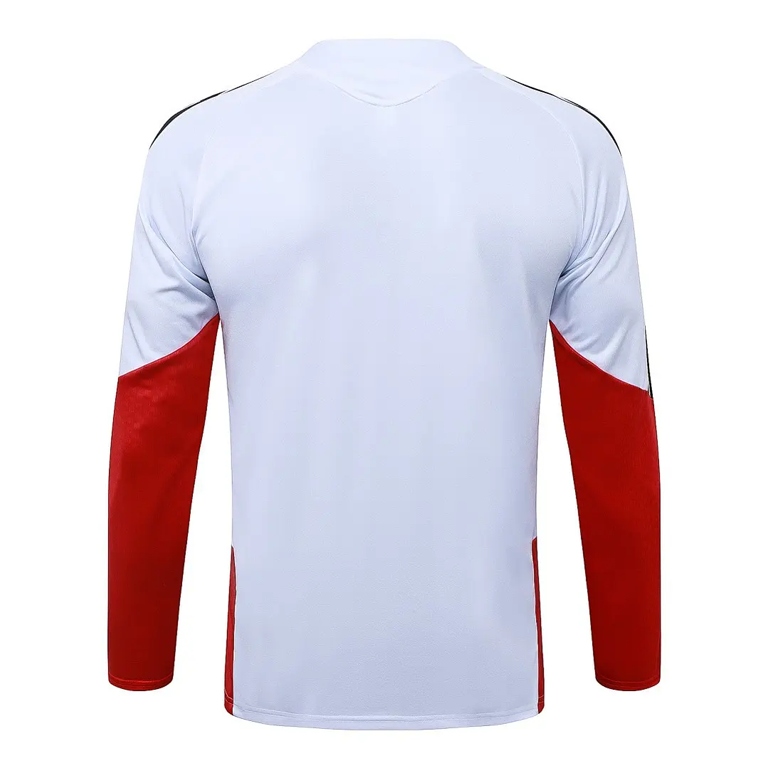 CONJUNTO DE TREINO ALEMANHA 26/27 - MEIO ZÍPER - Branco 4