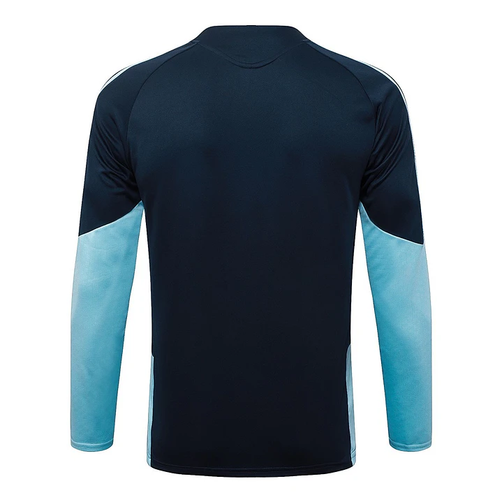 CONJUNTO DE TREINO ARGENTINA 26/27 - MEIO ZÍPER - Azul-Marinho 4