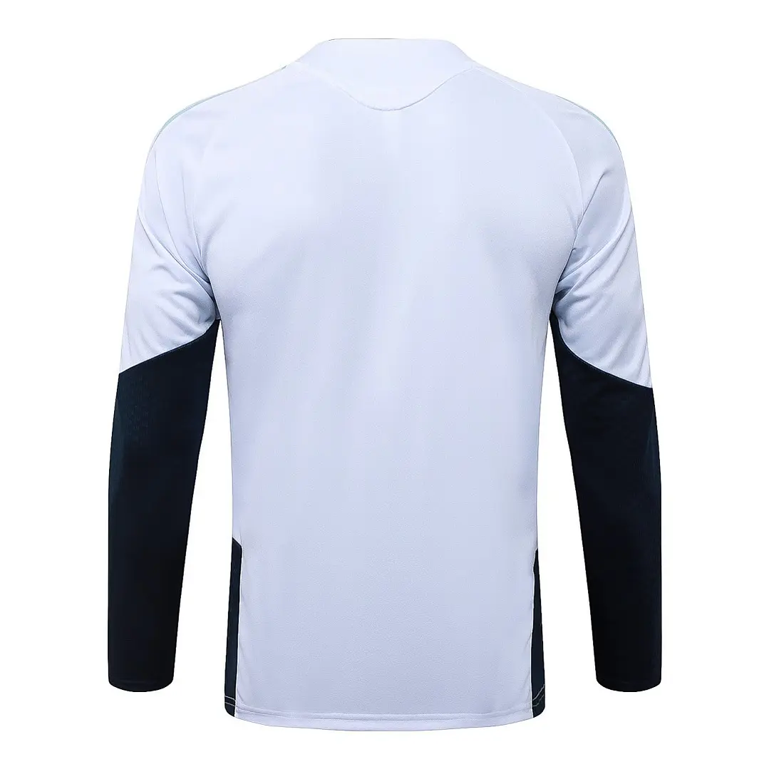 CONJUNTO DE TREINO ARGENTINA 26/27 - MEIO ZÍPER - Branco 4