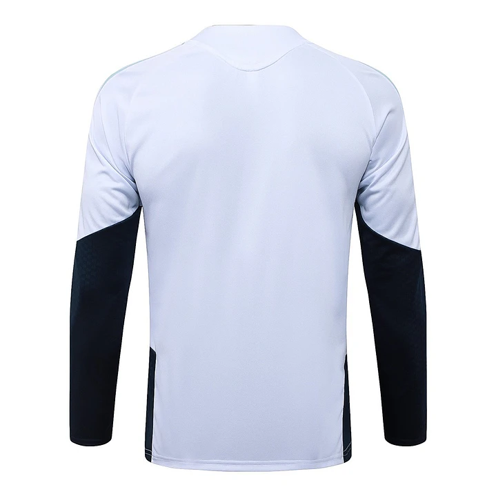 CONJUNTO DE TREINO ARGENTINA 26/27 - MEIO ZÍPER - Branco 4