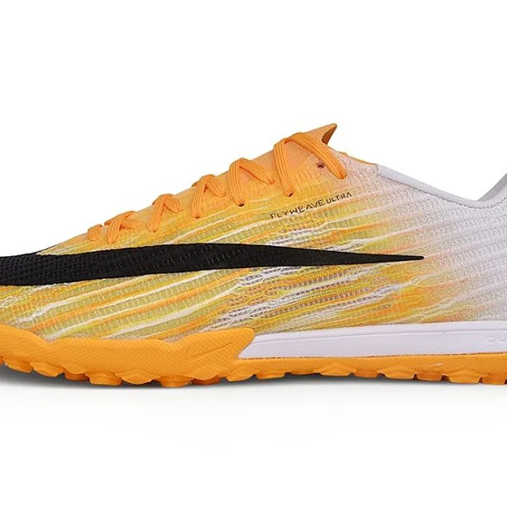 Chuteira Nike Air Zoom Mercurial Superfly XI Elite TF - Laranja, Amarelo e Branco 1