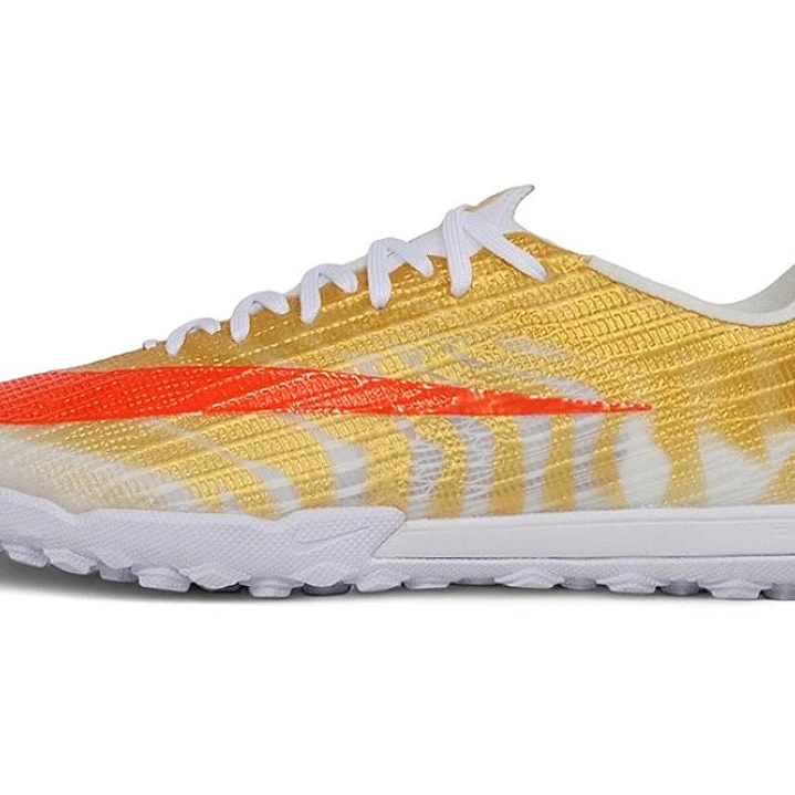 Chuteira Nike Air Zoom Mercurial Superfly XI Elite TF - Dourado e Branco CR7 1