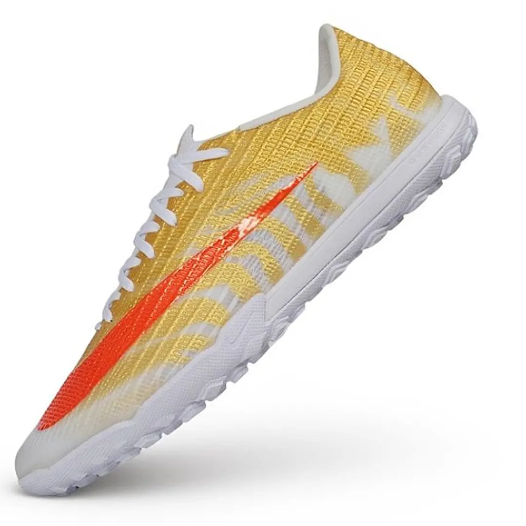 Chuteira Nike Air Zoom Mercurial Superfly XI Elite TF - Dourado e Branco CR7 3