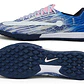 Chuteira Nike Air Zoom Mercurial Superfly XI Elite TF - Azul e Branco - Thumbnail 5