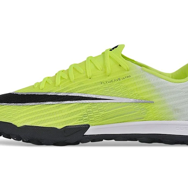 Chuteira Nike Air Zoom Mercurial Superfly XI Elite TF - Amarelo Neon, Branco e Preto 1