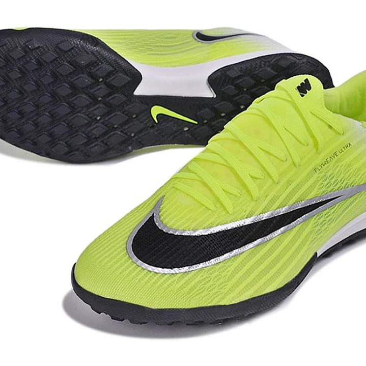 Chuteira Nike Air Zoom Mercurial Superfly XI Elite TF - Amarelo Neon, Branco e Preto 2