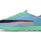 Chuteira Nike Air Zoom Mercurial Superfly XI Elite TF - Verde-Água e Azul Iridescente - Thumbnail 1