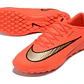 Chuteira Nike Air Zoom Mercurial Superfly XI Elite TF - Laranja e Dourado - thumbnail 2
