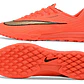 Chuteira Nike Air Zoom Mercurial Superfly XI Elite TF - Laranja e Dourado - thumbnail 5