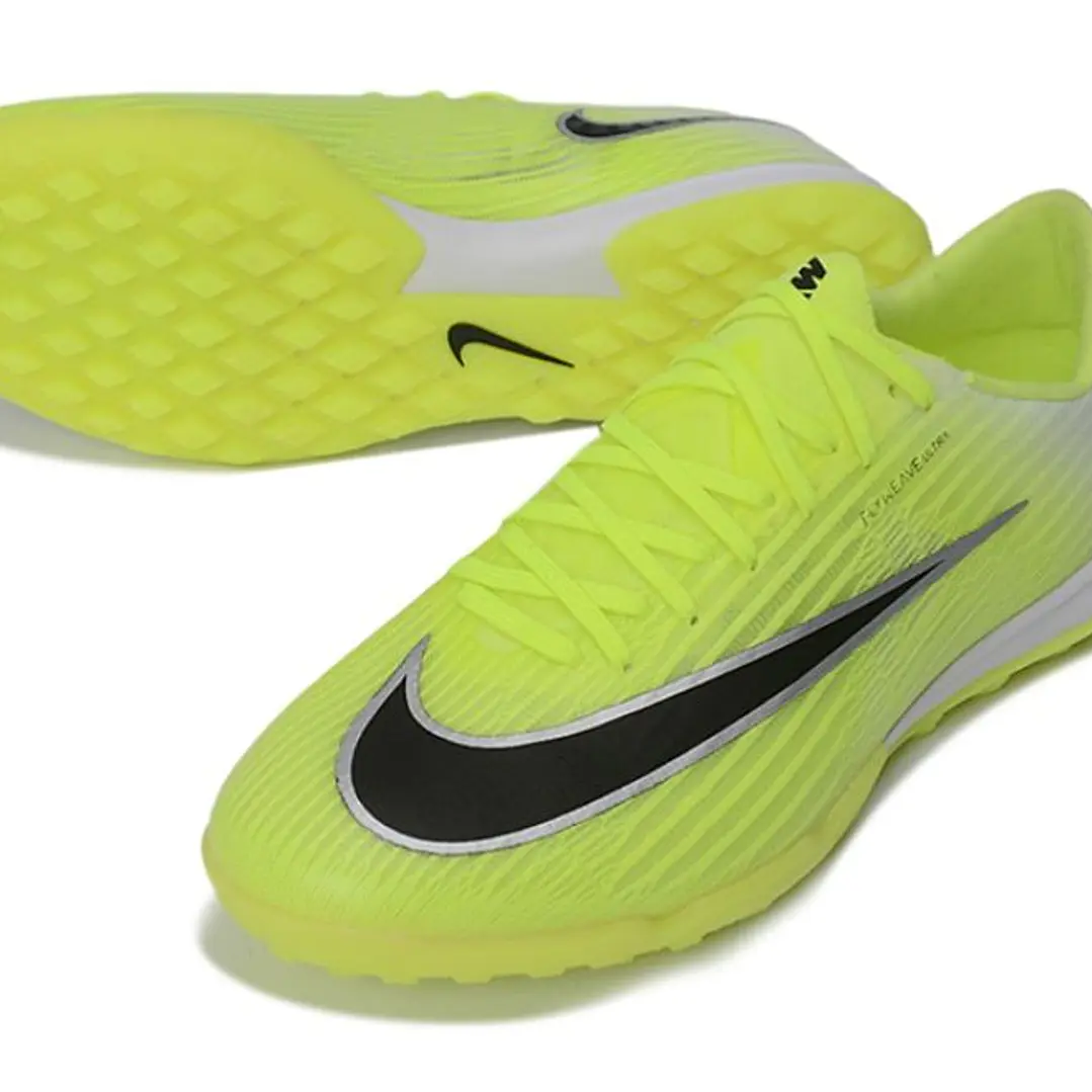 Chuteira Nike Air Zoom Mercurial Superfly XI Elite TF - Amarelo Neon e Branco 2