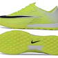 Chuteira Nike Air Zoom Mercurial Superfly XI Elite TF - Amarelo Neon e Branco - Thumbnail 5