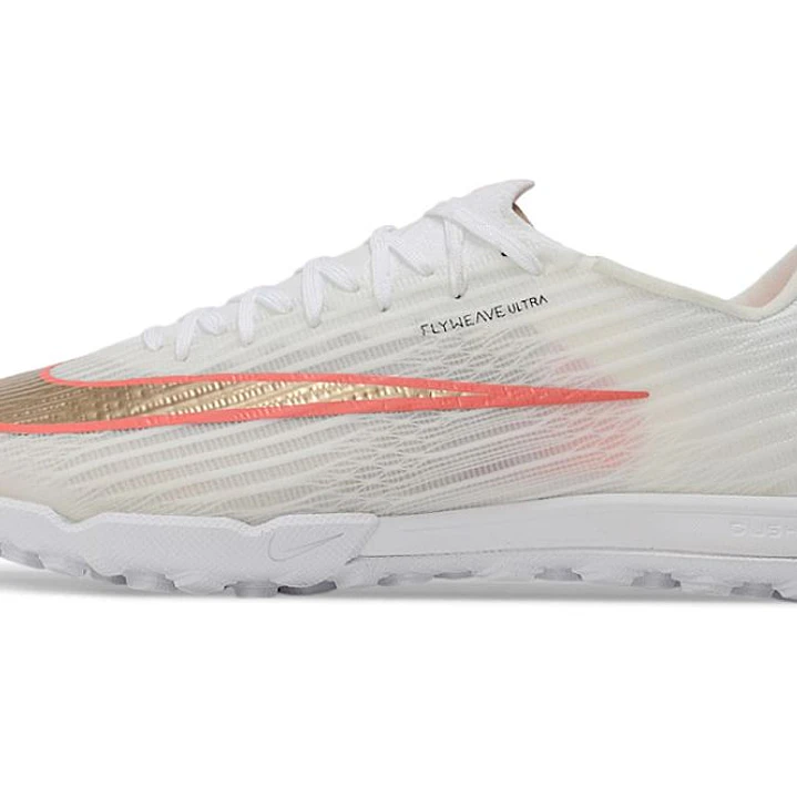 Chuteira Nike Air Zoom Mercurial Superfly XI Elite TF - Branco e Cobre 1