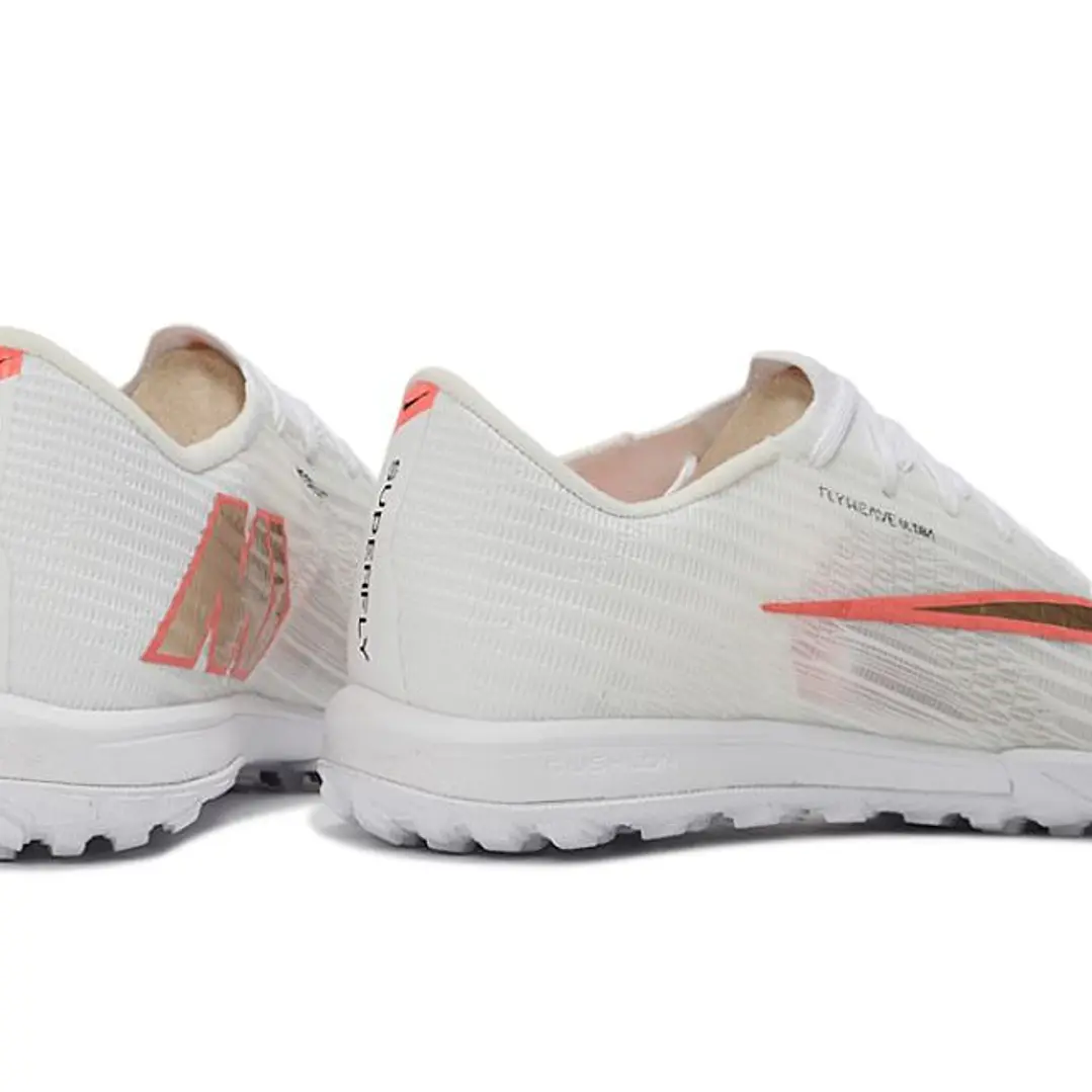 Chuteira Nike Air Zoom Mercurial Superfly XI Elite TF - Branco e Cobre 4