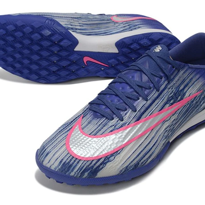 Chuteira Nike Air Zoom Mercurial Superfly XI Elite TF - Azul, Branco e Rosa 2