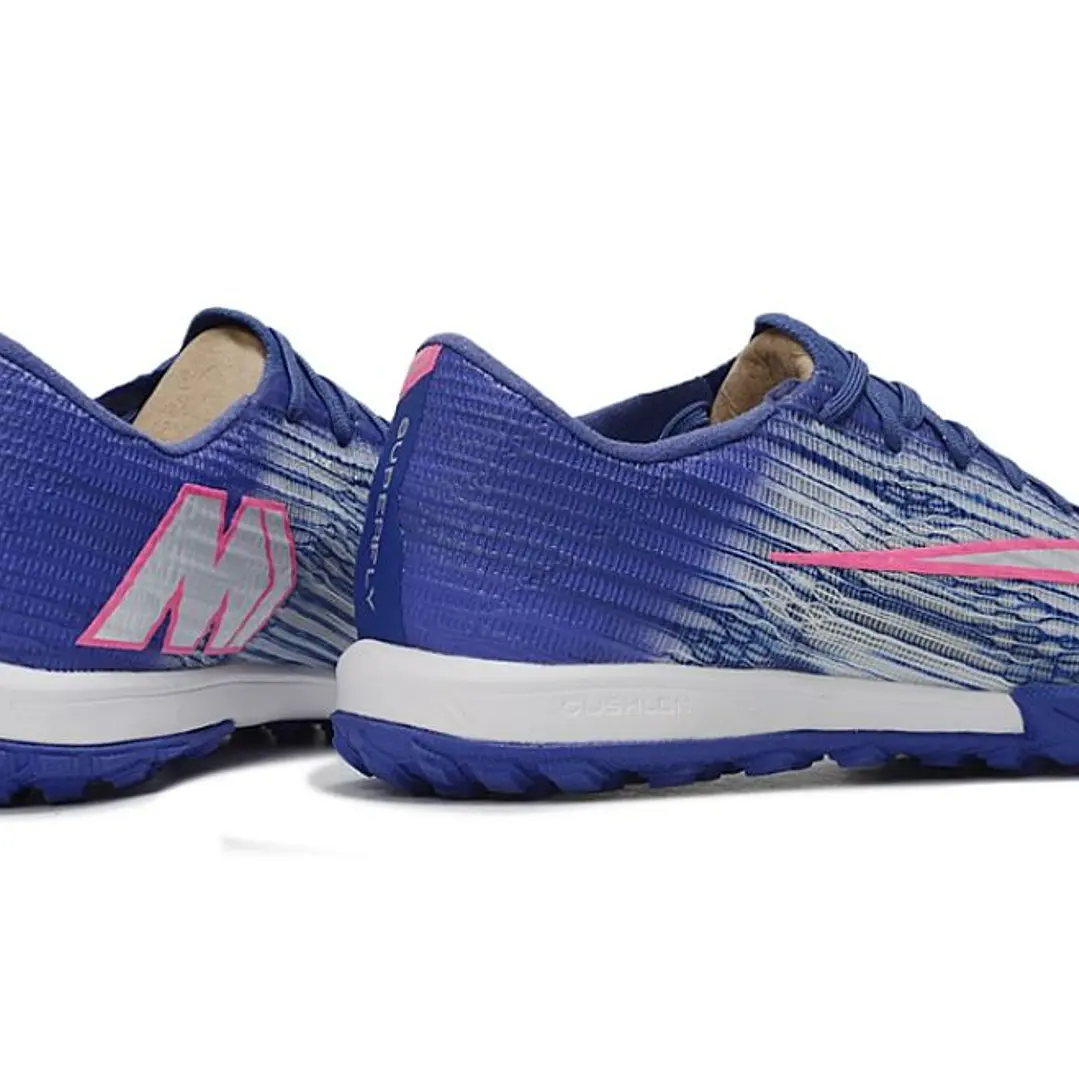 Chuteira Nike Air Zoom Mercurial Superfly XI Elite TF - Azul, Branco e Rosa 4