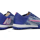 Chuteira Nike Air Zoom Mercurial Superfly XI Elite TF - Azul, Branco e Rosa - Thumbnail 4
