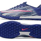 Chuteira Nike Air Zoom Mercurial Superfly XI Elite TF - Azul, Branco e Rosa - Thumbnail 5