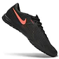 Chuteira Nike Air Zoom Mercurial Superfly XI Elite TF - Preto e Laranja - Thumbnail 3