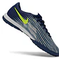 Chuteira Nike Air Zoom Mercurial Superfly XI Elite TF - Azul-Marinho e Amarelo Neon - Thumbnail 3
