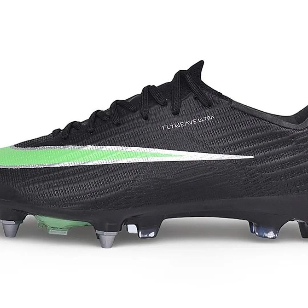 Chuteira Nike Air Zoom Mercurial Superfly XI Elite SG-Pro - Preto e Verde 1