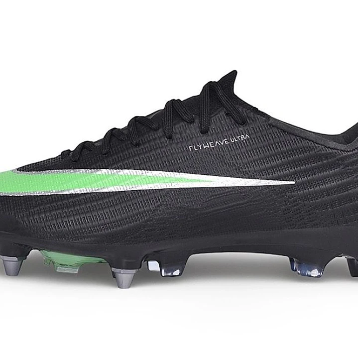 Chuteira Nike Air Zoom Mercurial Superfly XI Elite SG-Pro - Preto e Verde 1