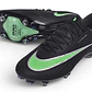 Chuteira Nike Air Zoom Mercurial Superfly XI Elite SG-Pro - Preto e Verde - thumbnail 2