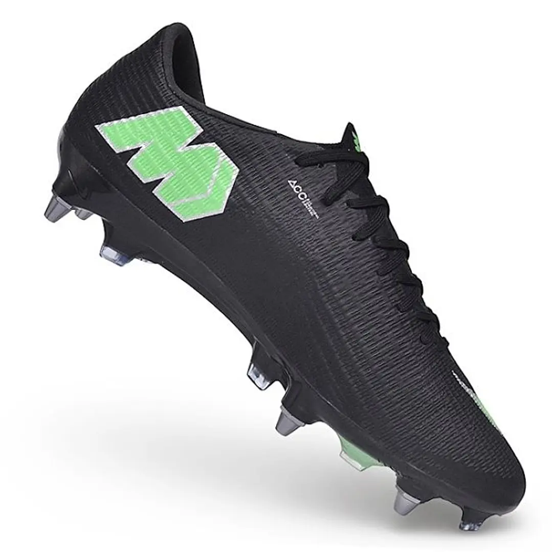 Chuteira Nike Air Zoom Mercurial Superfly XI Elite SG-Pro - Preto e Verde 3