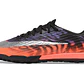 Chuteira Nike Air Zoom Mercurial Superfly XI Elite TF - Preto, Laranja e Roxo - Thumbnail 1