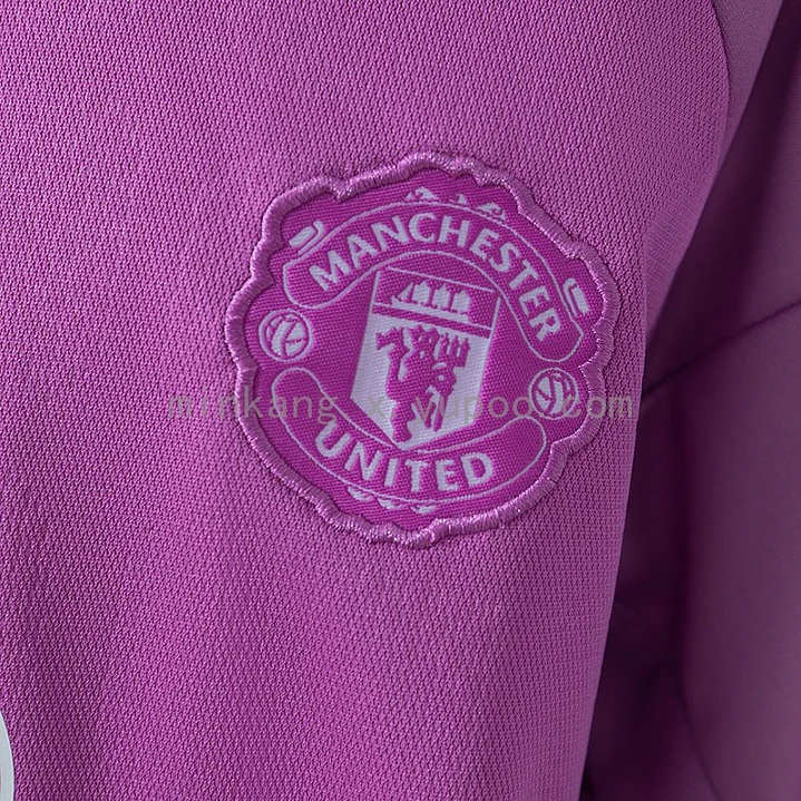 CONJUNTO INFANTIL MANCHESTER UNITED 26/27 GOLEIRO - Rosa 3
