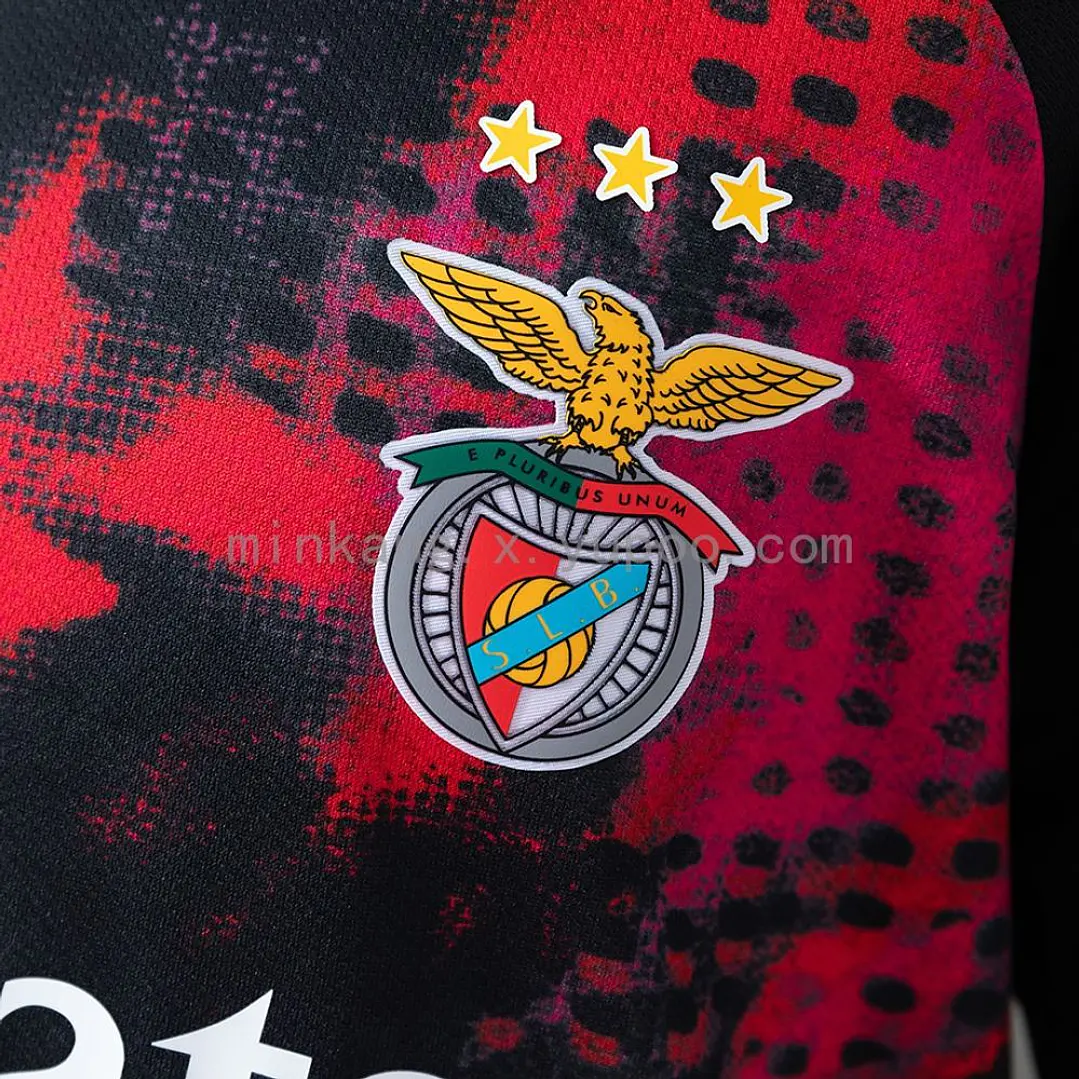 CONJUNTO INFANTIL BENFICA 26/27 TERCEIRA - Preta e Vermelha 3