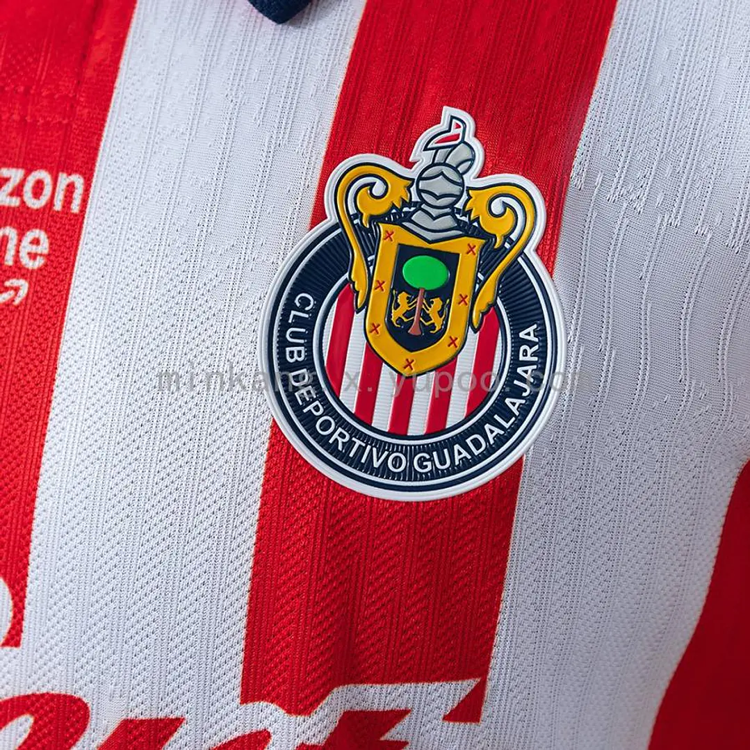 CAMISA CHIVAS GUADALAJARA 26/27 CASA - Versão Jogador Slim Fit 3
