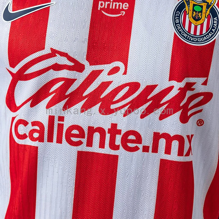 CAMISA CHIVAS GUADALAJARA 26/27 CASA - Versão Jogador Slim Fit 4