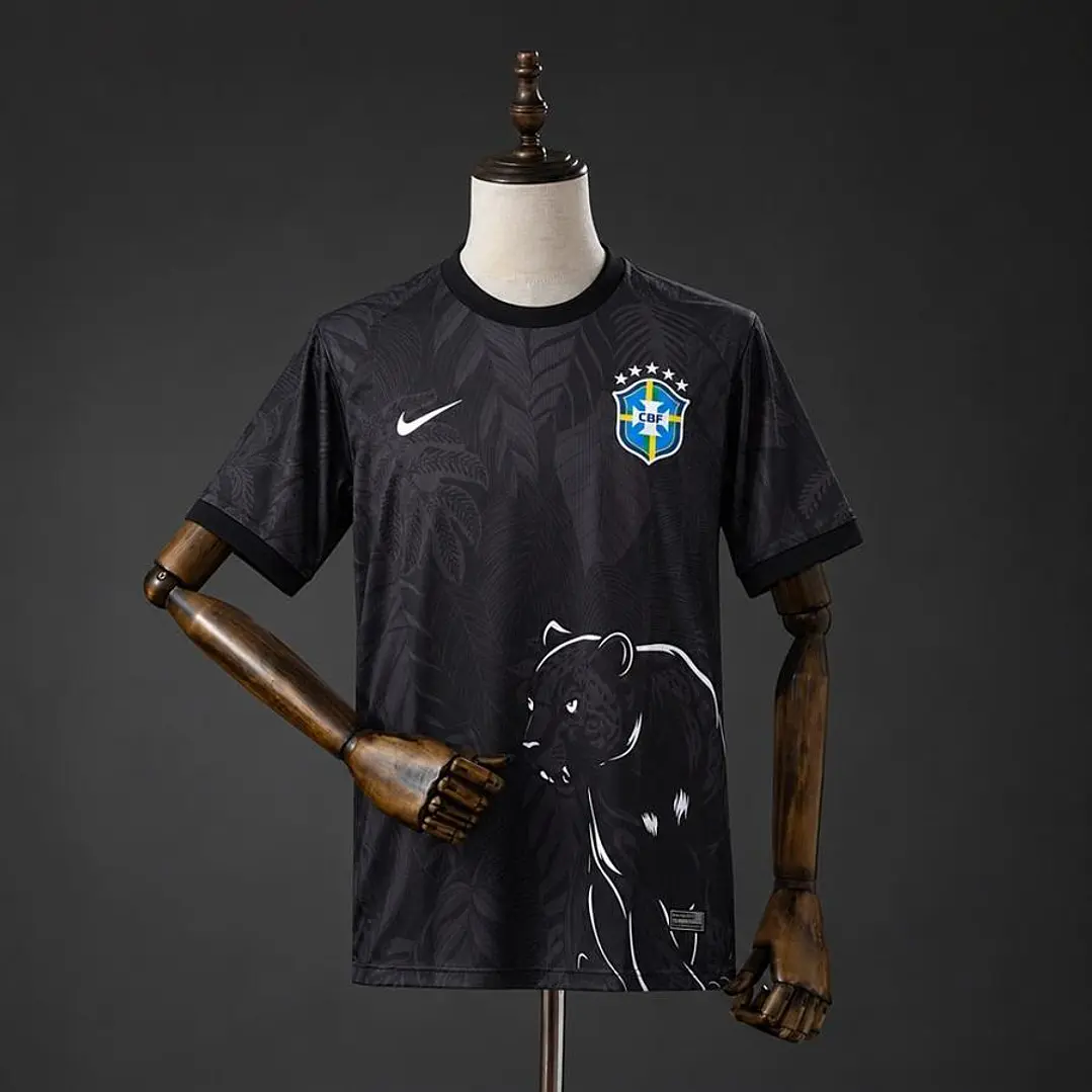 CAMISA SELEÇÃO BRASILEIRA 26/27 EDIÇÃO ESPECIAL - Preta 1
