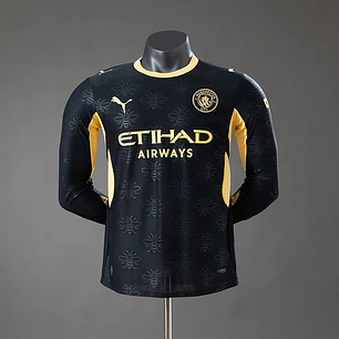CAMISA MANCHESTER CITY 26/27 TERCEIRA - Versão Jogador Slim Fit - Manga Longa
