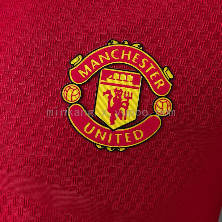 CAMISA MANCHESTER UNITED 26/27 CASA - Versão Jogador Slim Fit - Manga Longa 3