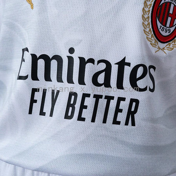 CONJUNTO INFANTIL AC MILAN 26/27 FORA 4