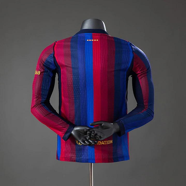 CAMISETA FC BARCELONA 26/27 LOCAL - Versión Jugador Slim Fit - Manga Larga 2