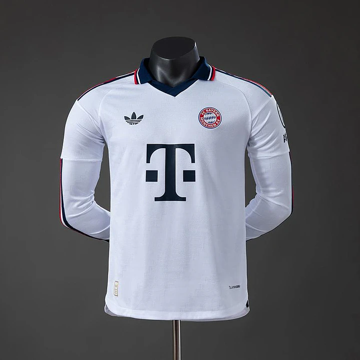 CAMISA BAYERN DE MUNIQUE 26/27 FORA - Versão Jogador Slim Fit - Manga Longa 1