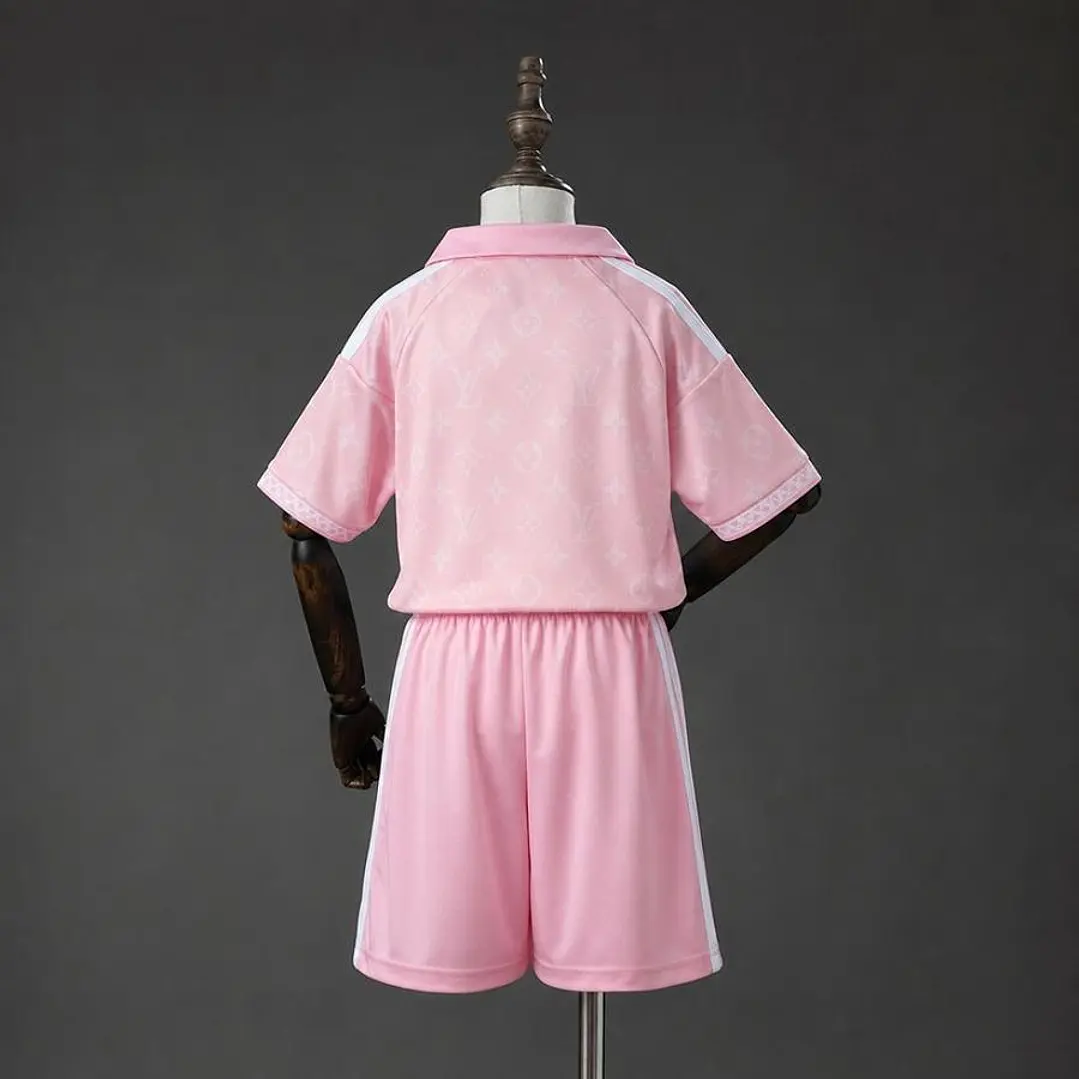 CONJUNTO INFANTIL REAL MADRID 26/27 EDIÇÃO ESPECIAL - Rosa 1