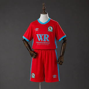CONJUNTO INFANTIL BLACKBURN ROVERS 26/27 TERCEIRA