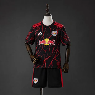 CONJUNTO INFANTIL NEW YORK RED BULLS 26/27 CASA - Vermelha