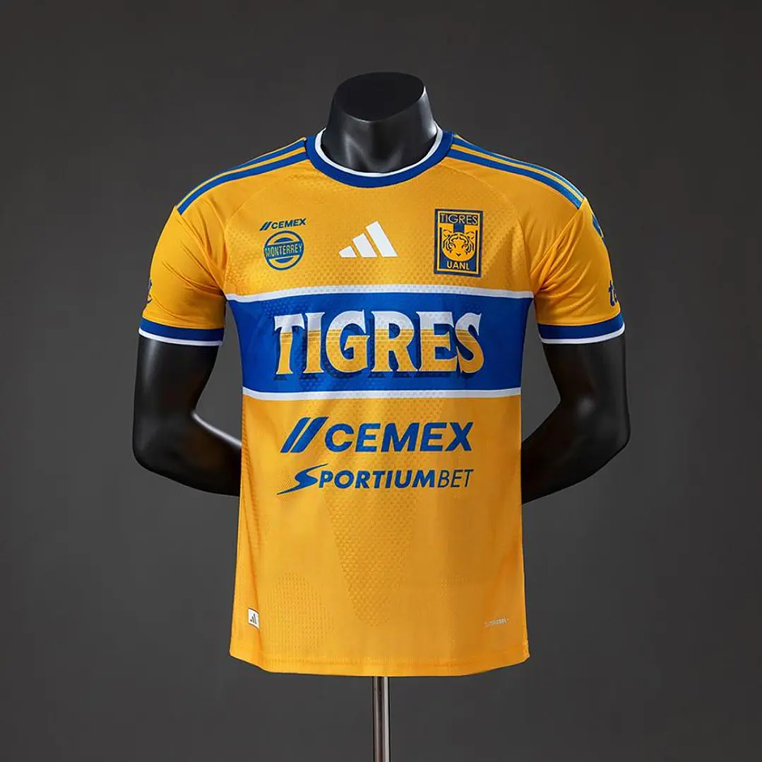 CAMISA TIGRES UANL 26/27 CASA - Versão Jogador Slim Fit 1