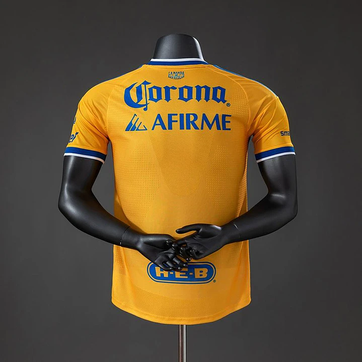 CAMISA TIGRES UANL 26/27 CASA - Versão Jogador Slim Fit 2