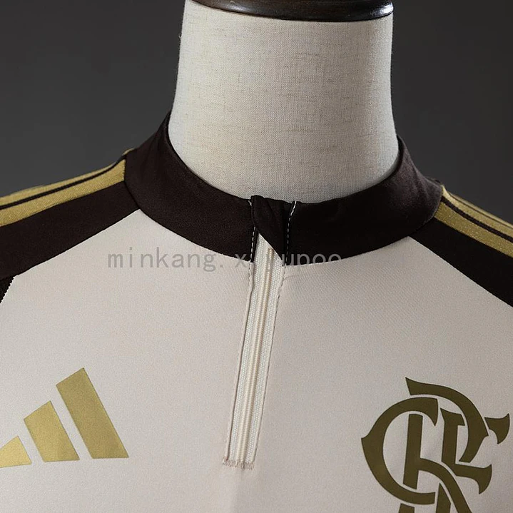 CAMISA FLAMENGO 26/27 TREINO - Damasco - Manga Longa 4