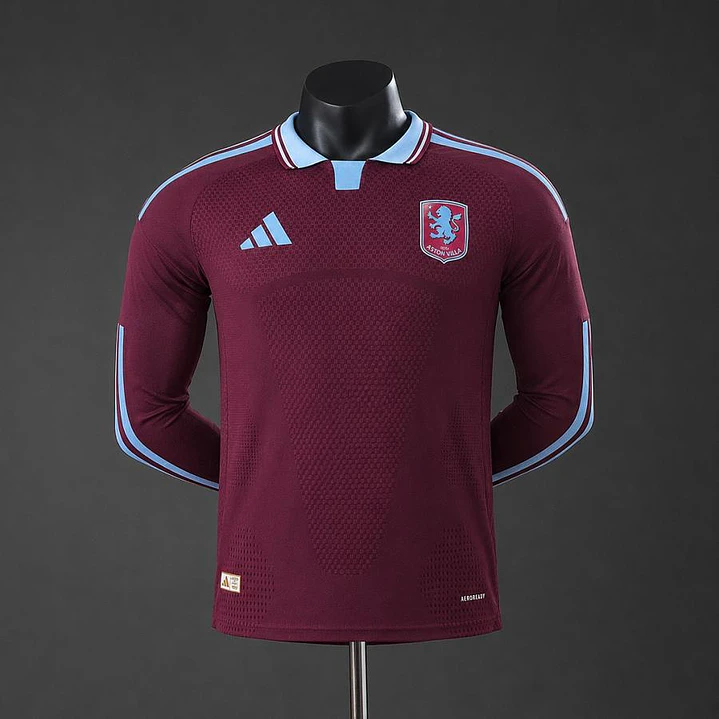 CAMISA ASTON VILLA 26/27 CASA - Versão Jogador Slim Fit - Manga Longa 1