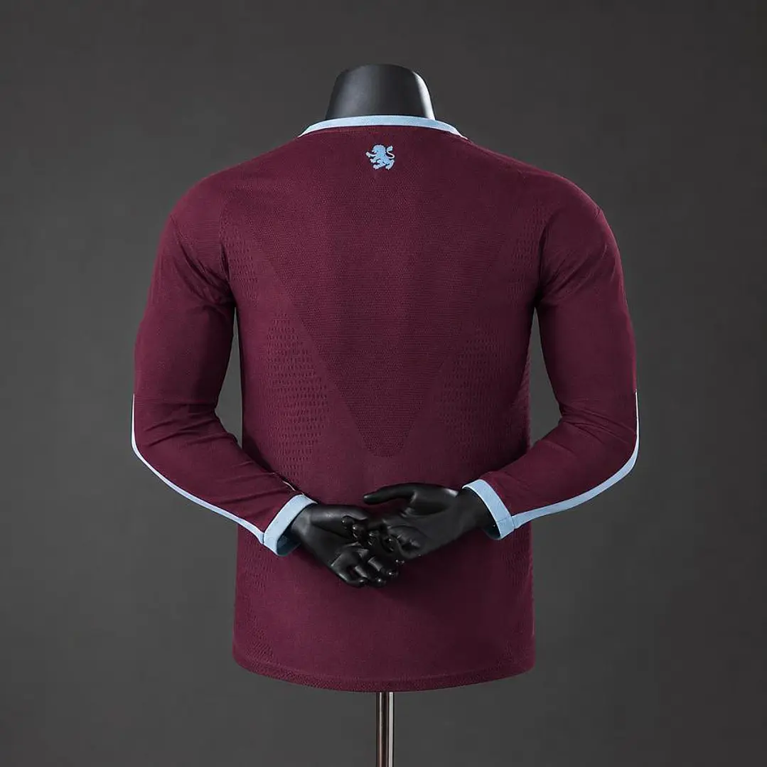 CAMISA ASTON VILLA 26/27 CASA - Versão Jogador Slim Fit - Manga Longa 2