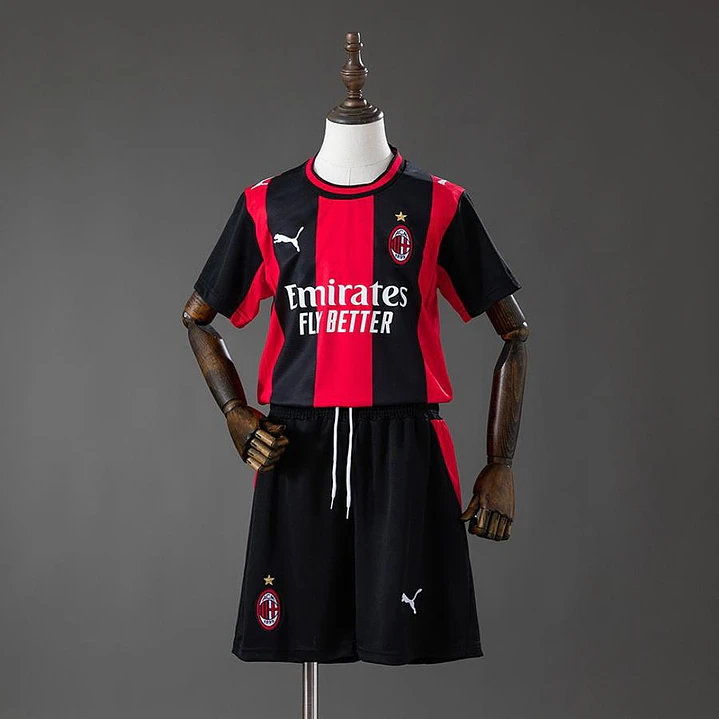 CONJUNTO INFANTIL AC MILAN 26/27 CASA 1