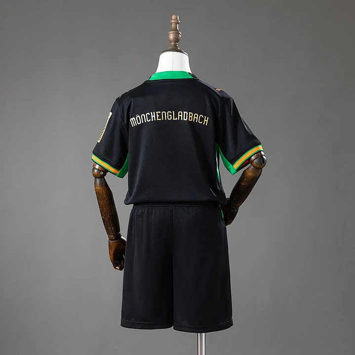 CONJUNTO INFANTIL BORUSSIA MÖNCHENGLADBACH 26/27 FORA - Preta 2