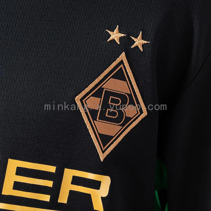 CONJUNTO INFANTIL BORUSSIA MÖNCHENGLADBACH 26/27 FORA - Preta 3